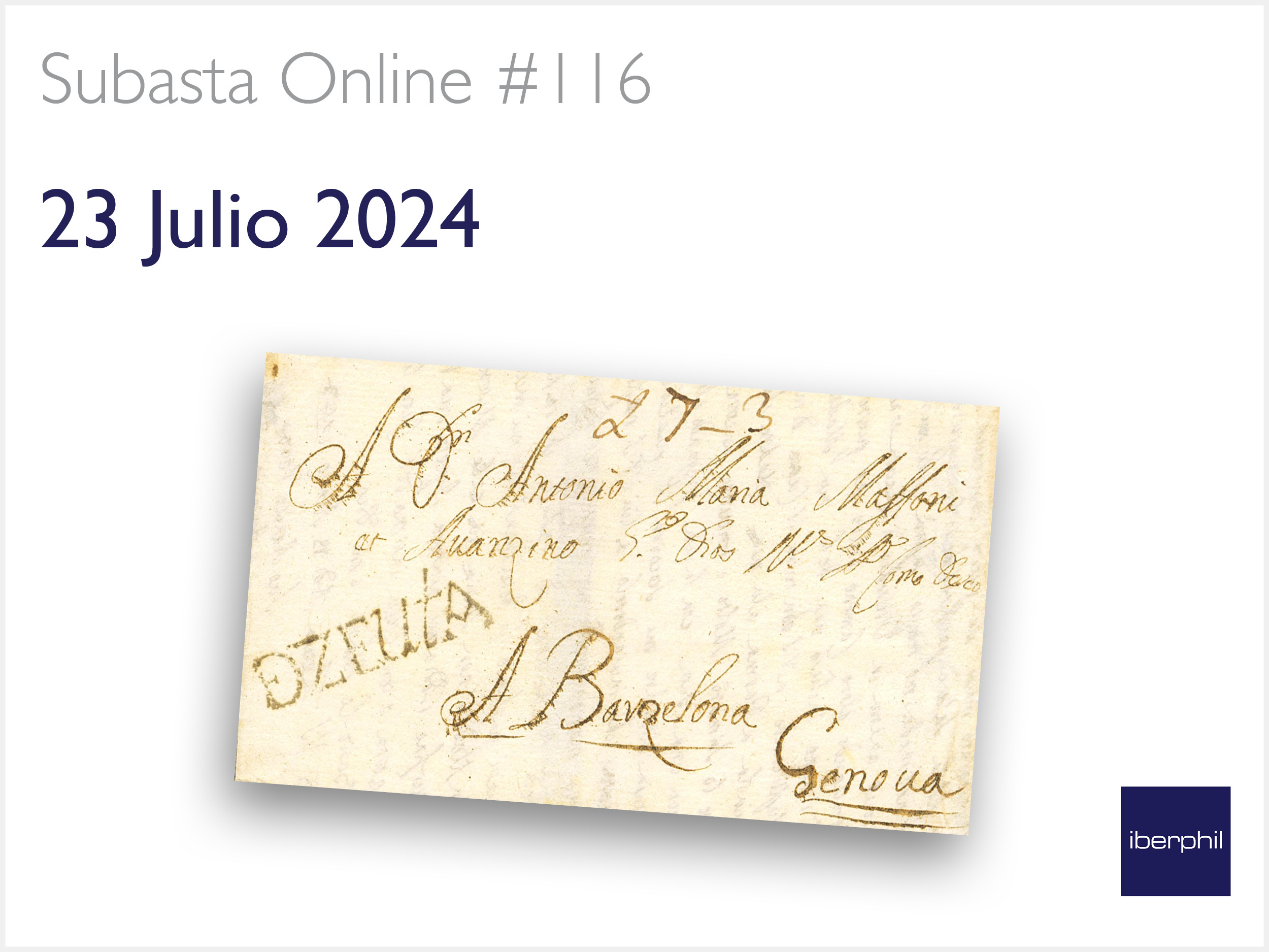 Subasta Online Sellos España y Colonias