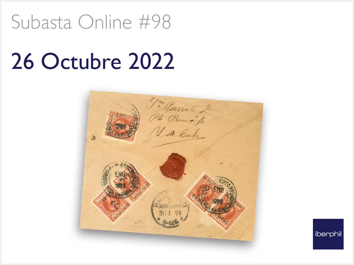 Subasta Online Sellos España y Colonias